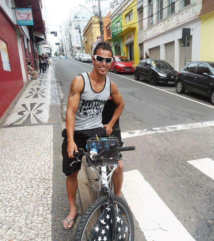 Jackson da Bike - Ponta Grossa - Condutores da Tocha Olímpica