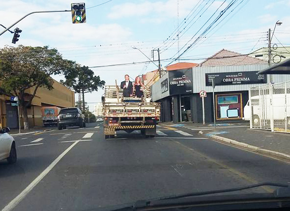 Brad e Angelina em Ponta Grossa
