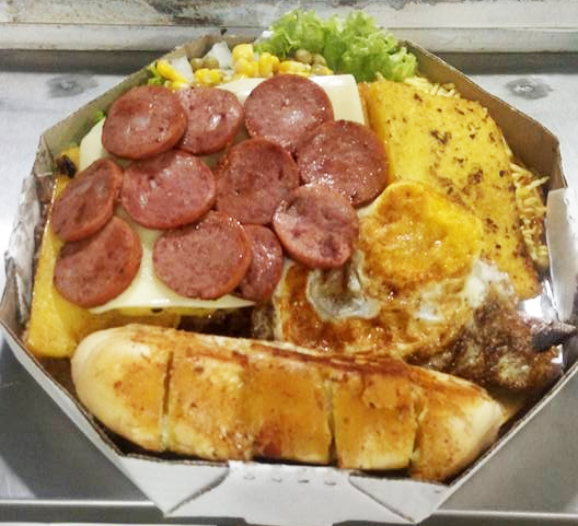 Chuleta com Polenta do Davi Lanches em Ponta Grossa | Foto: Divulgação