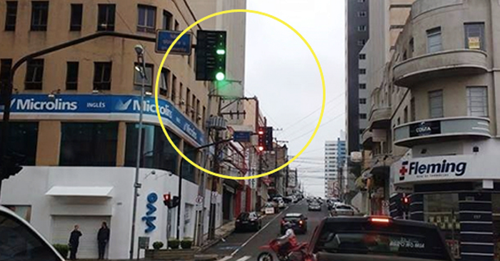 Chegou a parar o trânsito