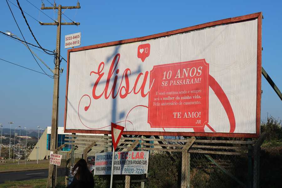 A declaração de amor mais fofa em Ponta Grossa | Foto: ARede