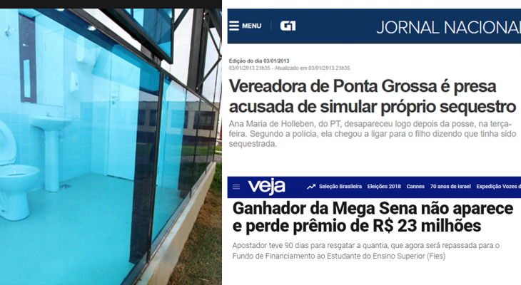 8 Acontencimentos de Ponta Grossa que viraram notícia no Brasil