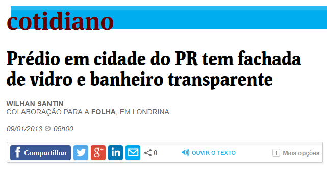 Banheiro Transparente em Ponta Grossa