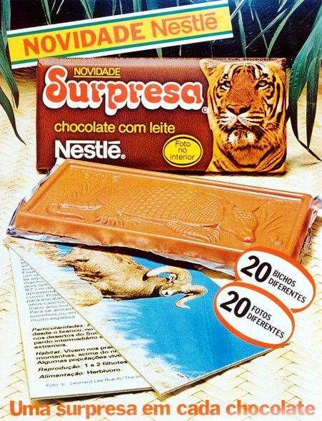 Chocolate Surpresa Anos 90