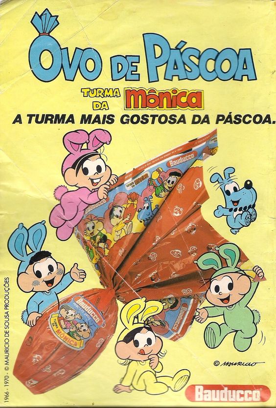 Ovo de Páscoa da Turma da Mônica