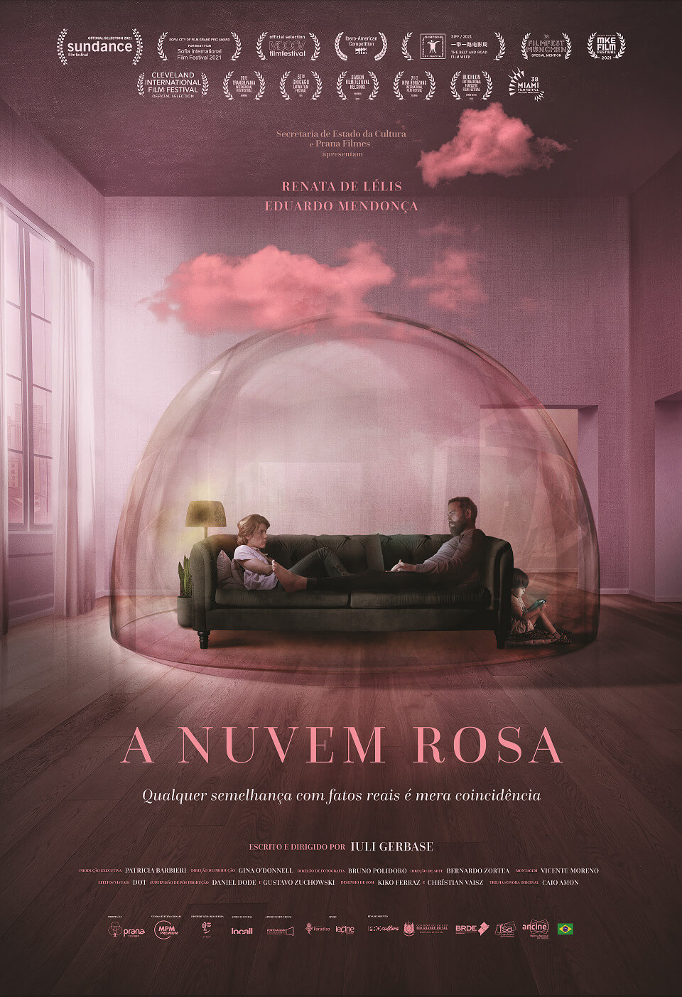 Pôster de A Nuvem Rosa - Divulgação