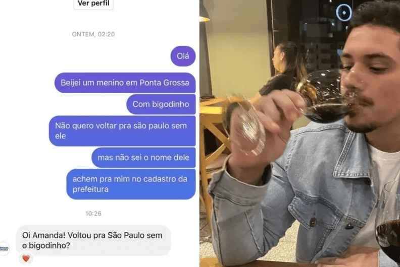 Quem não ia ficar com saudades do bigodinho?