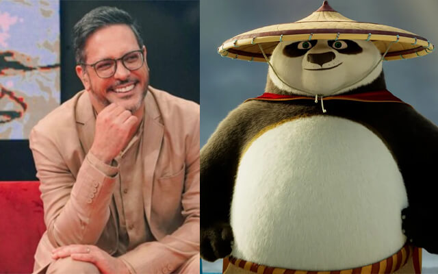 elenco de dubladores de kung fu panda 4 - lucio mauro filho