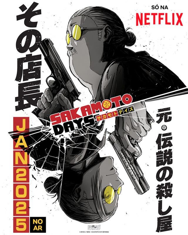 Pôster de Sakamoto Days - Divulgação: Netflix