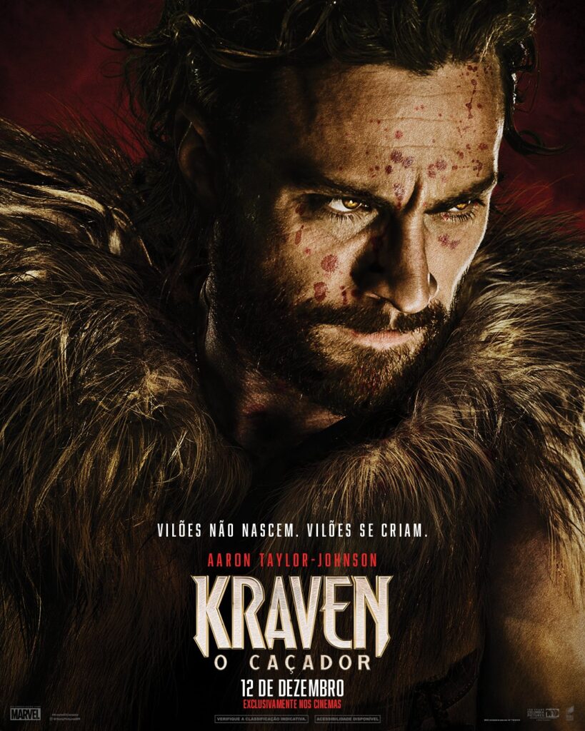 Pôster de Kraven - O Caçador - Divulgação: Sony Pictures