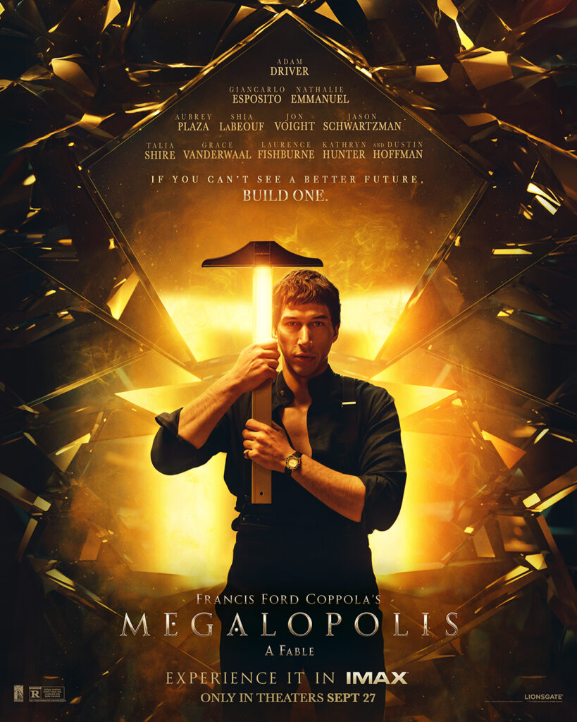 Pôster de Megalópolis - Divulgação: Twitter @megalopolismov