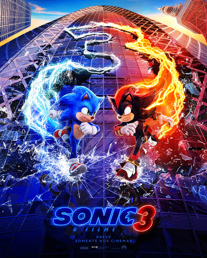 Sonic 3: O Filme - 25 de dezembro nos cinemas