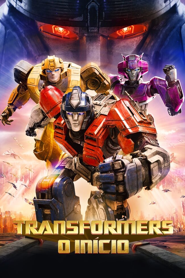 Pôster de Transformers: O Início. Divulgação: Paramount Pictures