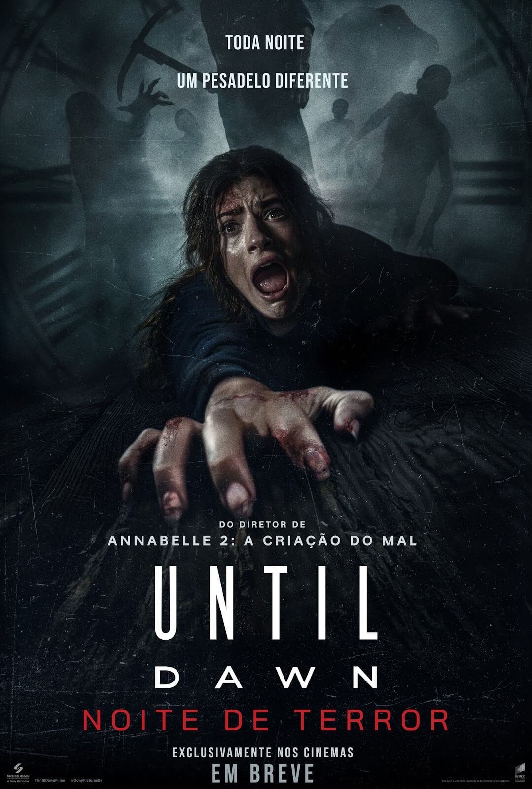 Pôster de Until Dawn - Divulgação: Sony Pictures.