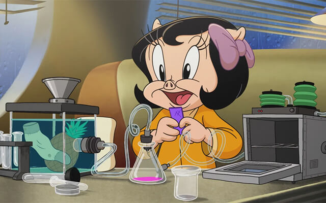 Petúnia - Looney Tunes - O Dia Que A Terra explodiu - Divulgação: Paris Filmes.