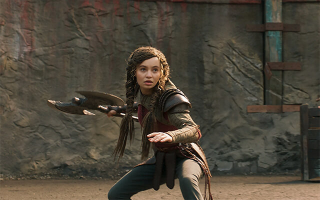 Astrid, vivida por Nico Parker, brilha no live-action com força e profundidade. Uma guerreira que não busca ser herdeira, mas ser ouvida.