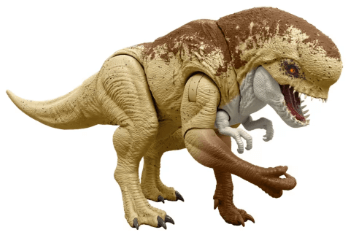 Jurassic World Dinossauro de Brinquedo Rebirth Vilão com Som para crianças a partir de 4 anos