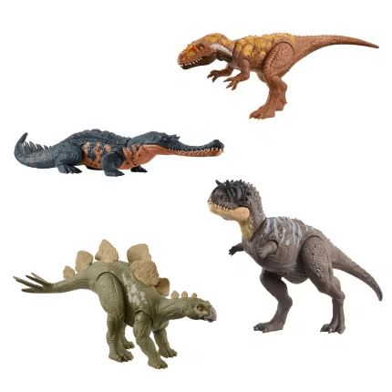 Jurassic World Dinossauro Rugido Selvagem Megalosaurus, Possibilita Movimentação e Conexão com Jogo de Realidade Aumentada