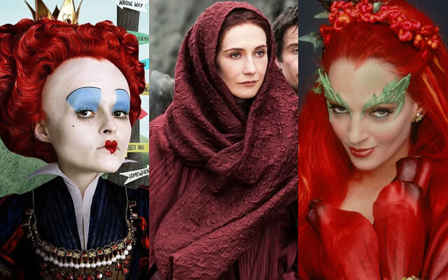 Vermelho domina a estética de vilãs no cinema e na televisão