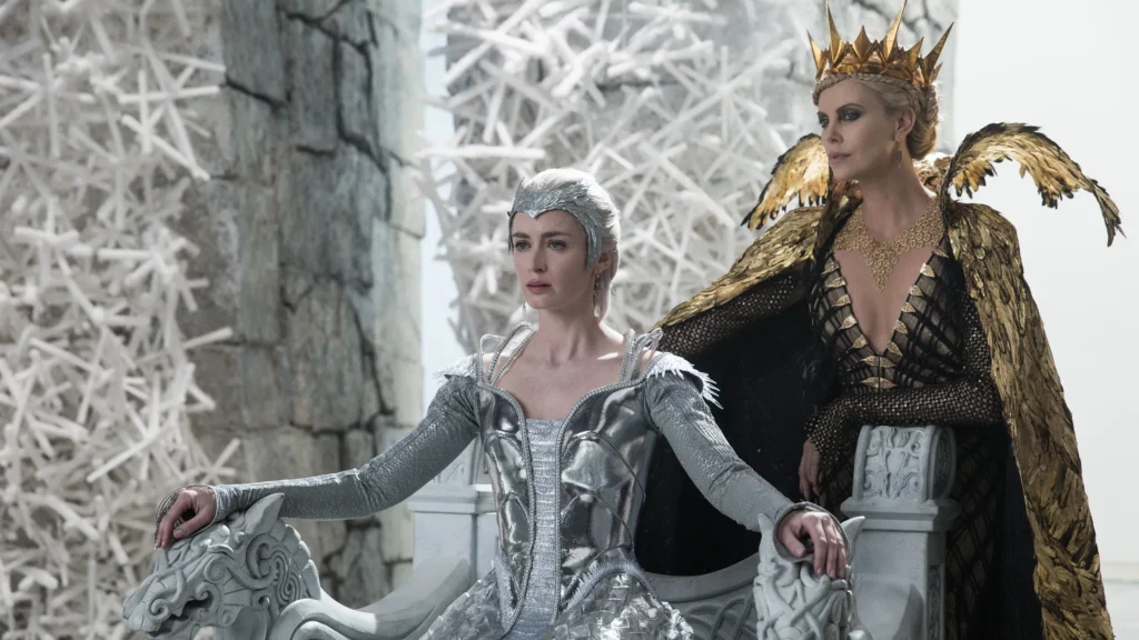 Emily Blunt interpreta Freya, a Rainha do Gelo. Foto: Divulgação