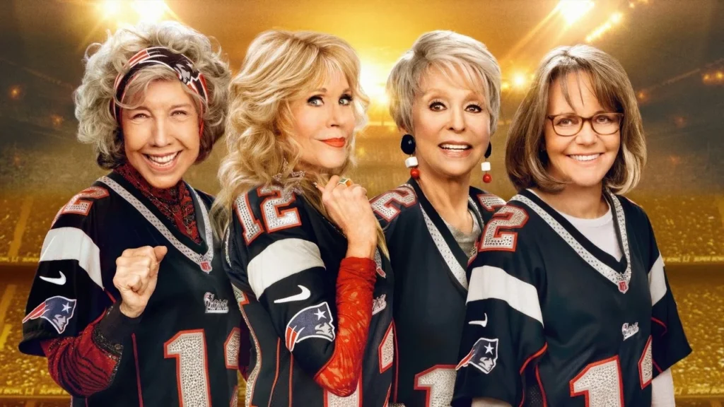 Imagem de divulgação do filme 80 for Brady: Quatro Amigas e uma Paixão (2023)