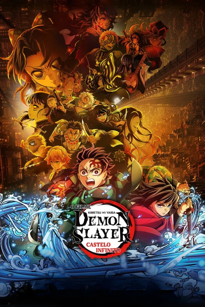 Pôster do filme Demon Slayer: Kimetsu no Yaiba Castelo Infinito (2025)
