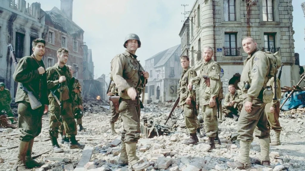 Imagem de divulgação do filme O Resgate do Soldado Ryan (1998)