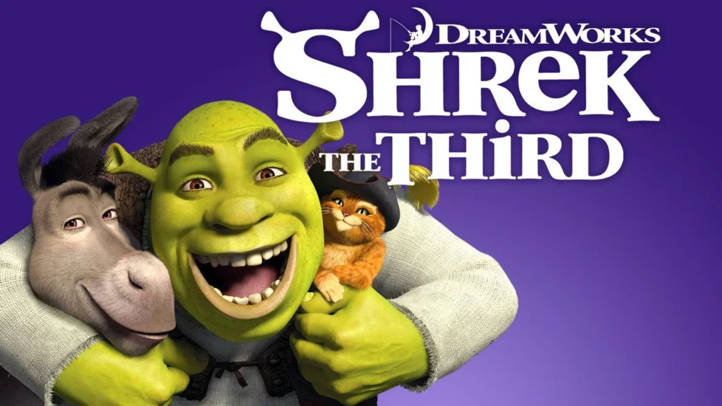 Imagem de divulgação do filme Shrek Terceiro (2007)