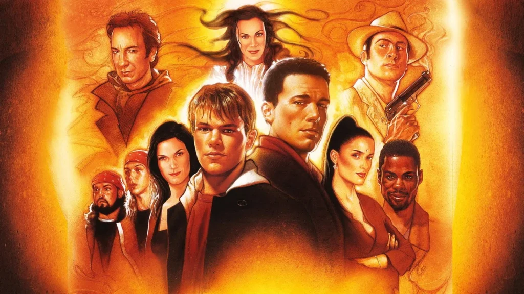 Imagem de divulgação do filme Dogma (1999)