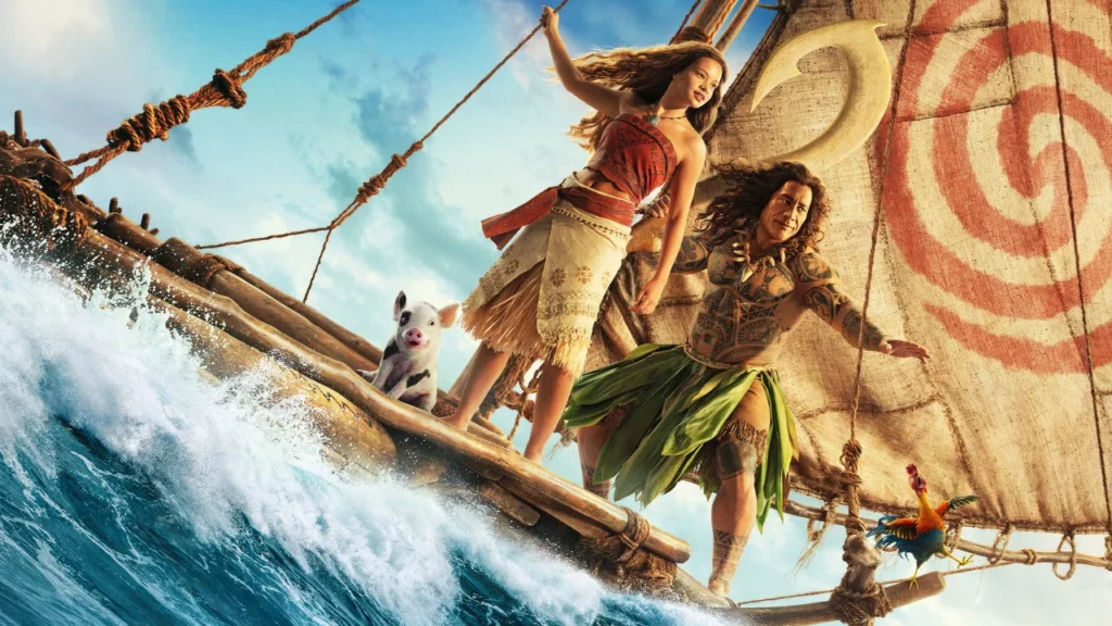 Imagem de divulgação do filme Moana (2026)