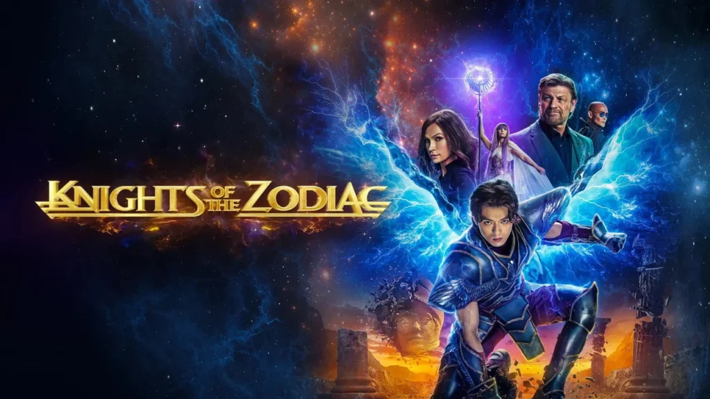 Imagem de divulgação do filme Os Cavaleiros do Zodíaco - Saint Seiya: O Começo (2023)