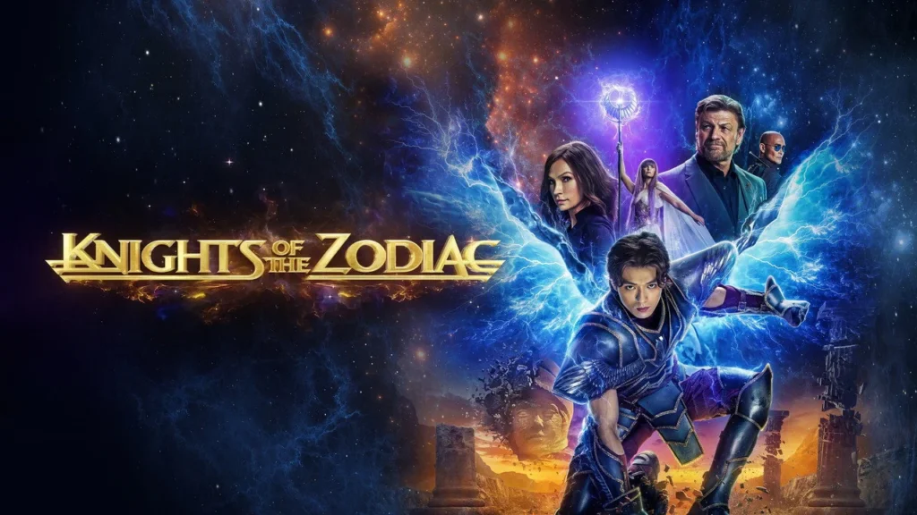 Imagem de divulgação do filme Os Cavaleiros do Zodíaco - Saint Seiya: O Começo (2023)