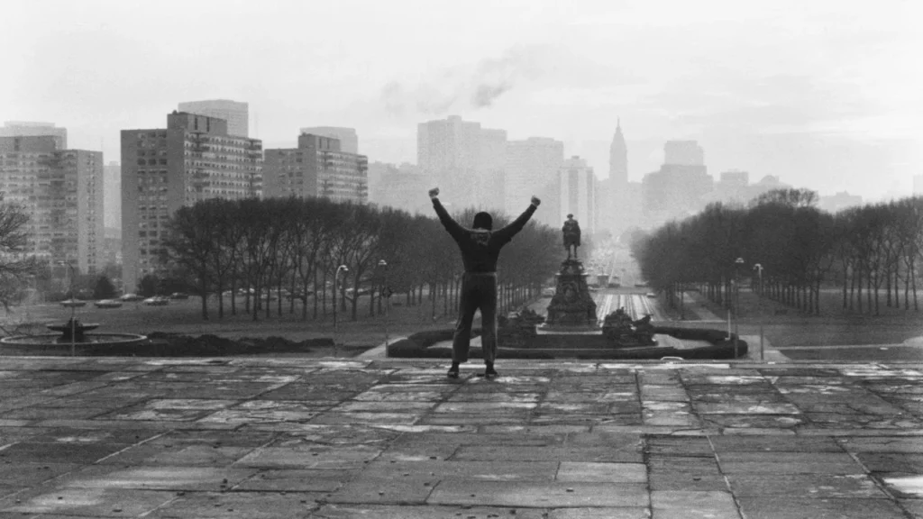 Imagem de divulgação do filme Rocky: Um Lutador (1976)