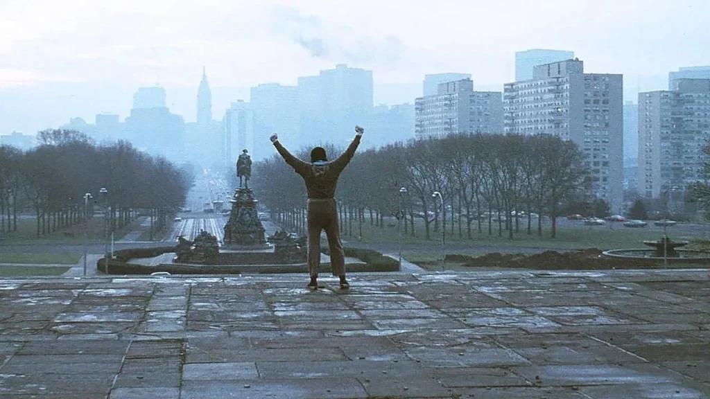 Imagem de divulgação do filme Rocky: Um Lutador (1976)